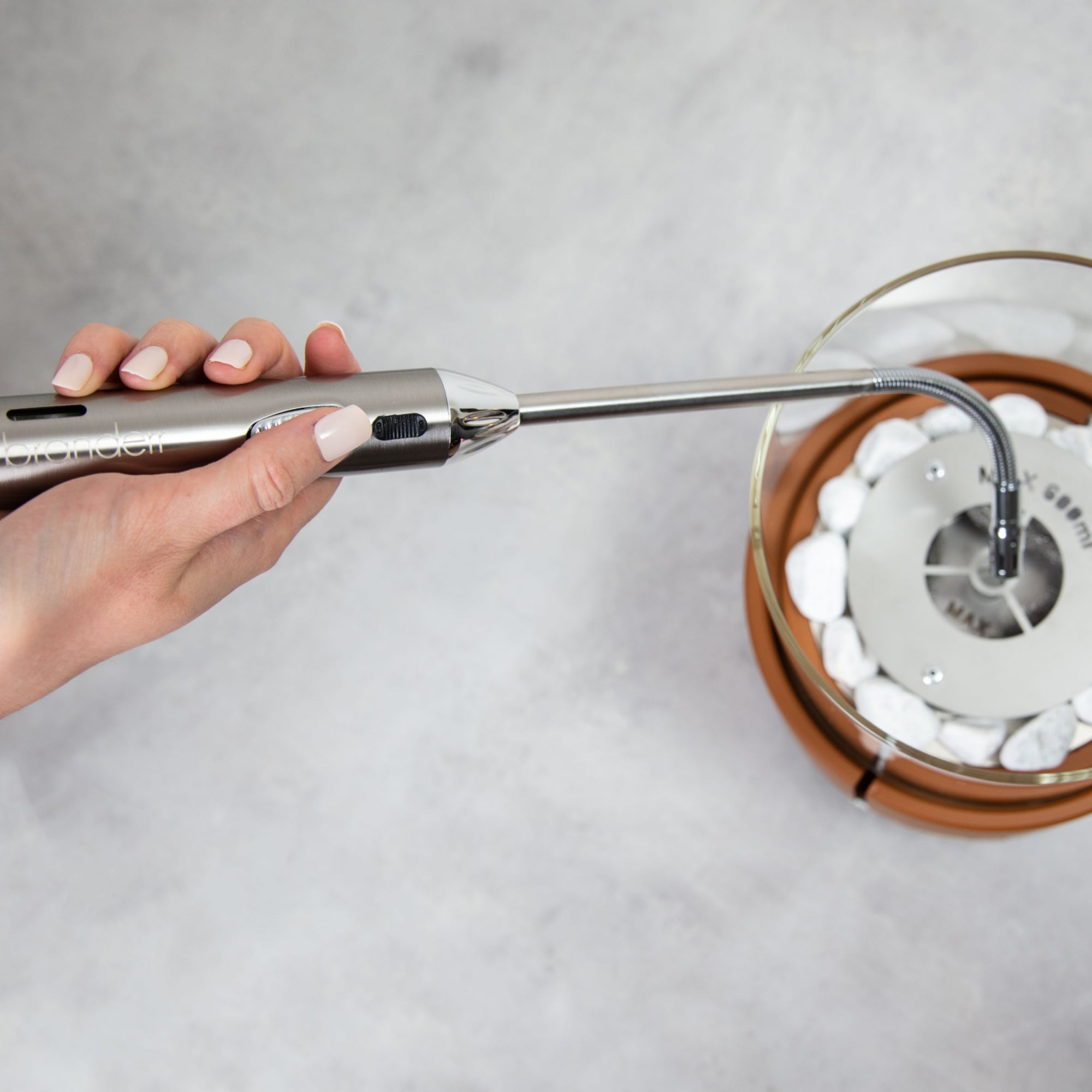 aansteker bij solis tafelhaard