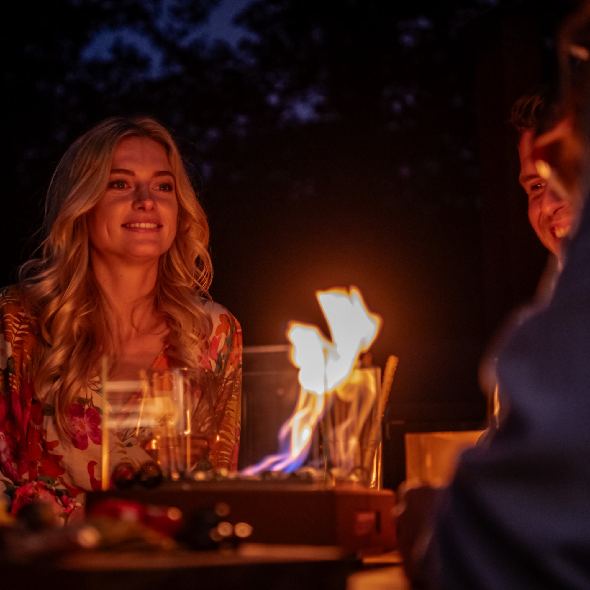 tafelhaard primo terracotta in groepssetting