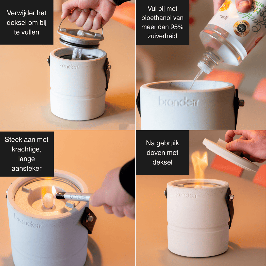 Tafelhaard Luna - Branderr