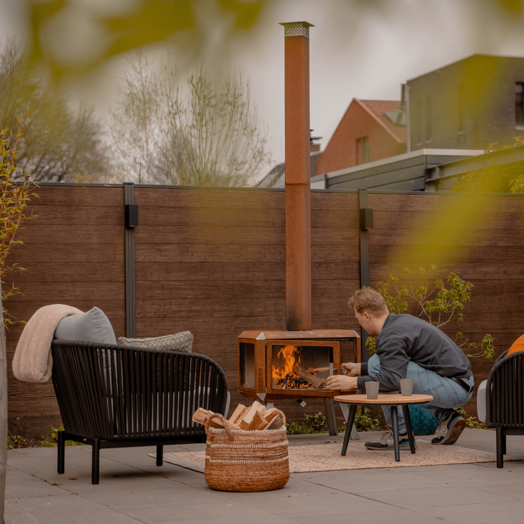 Modulaire Tuinhaard & Kooksysteem Stoock - Branderr