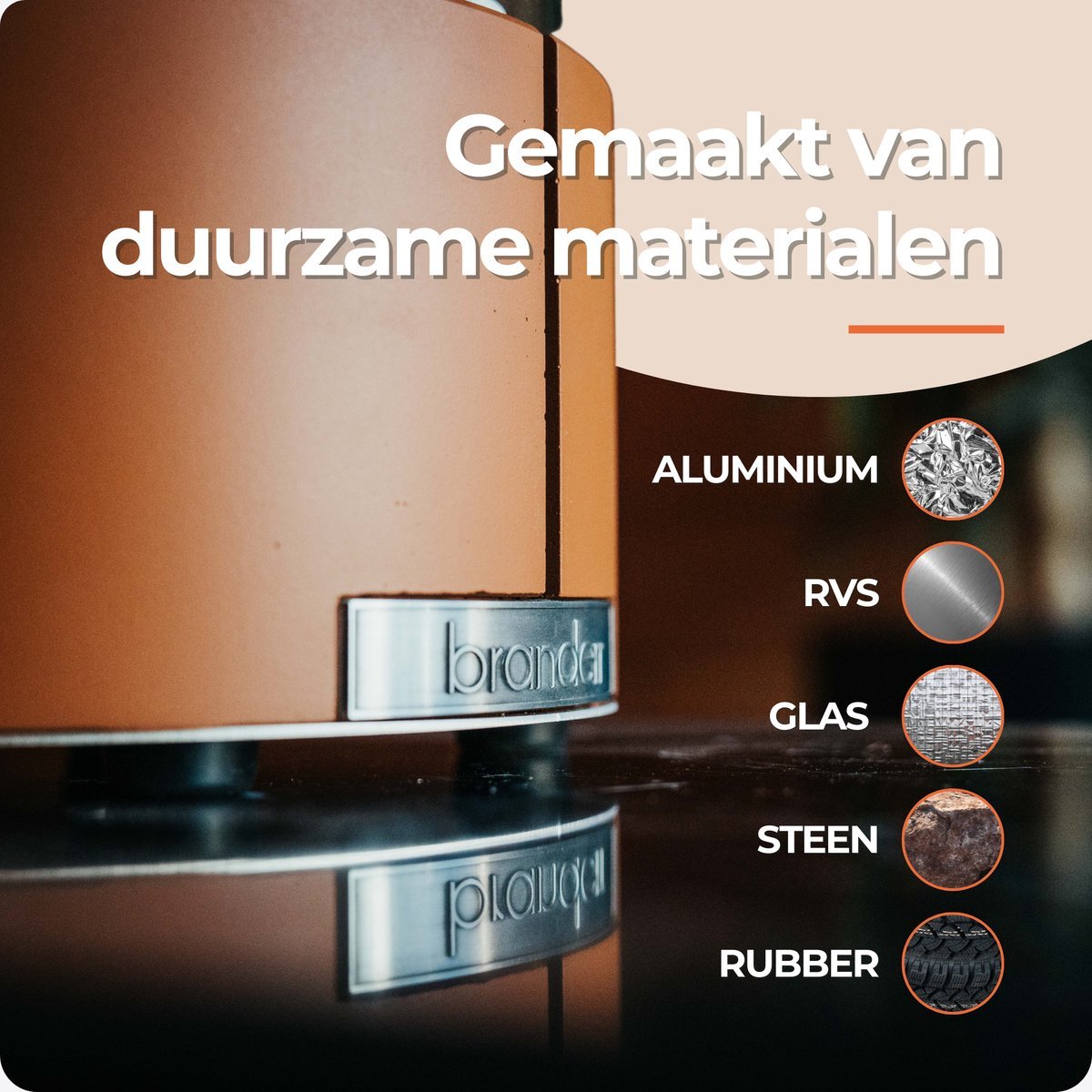 Tafelhaard Solis - Branderr